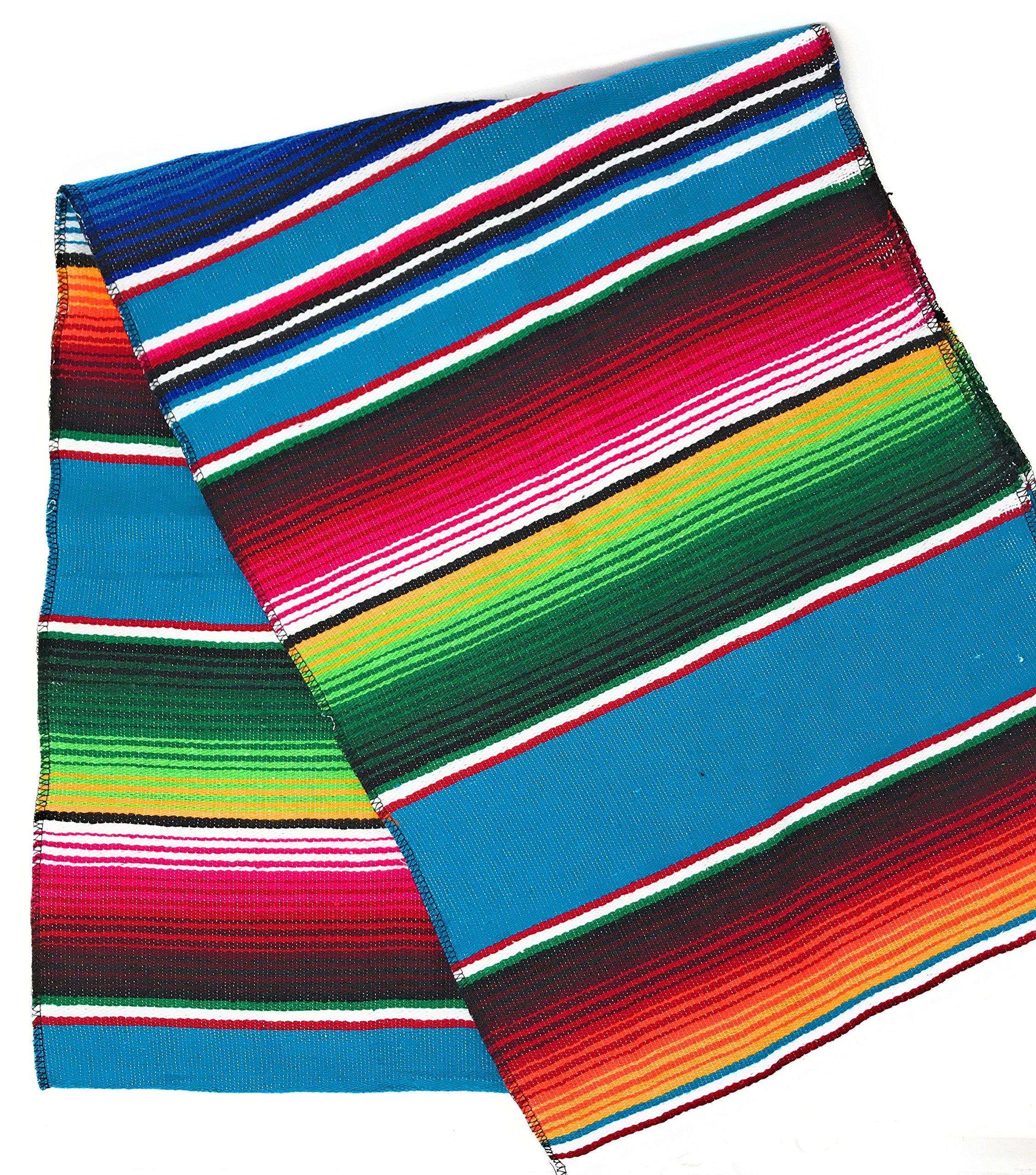 Amazon.com: Mexitems Mexican Serape Table Runner 84
